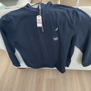 2xl Nautica 1/4 zip navy blue still has tags.